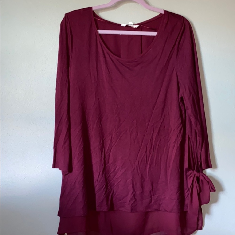 Lauren Conrad long sleeve top